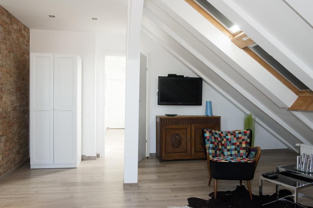 Apartament Loft Deluxe 科沙林 外观 照片